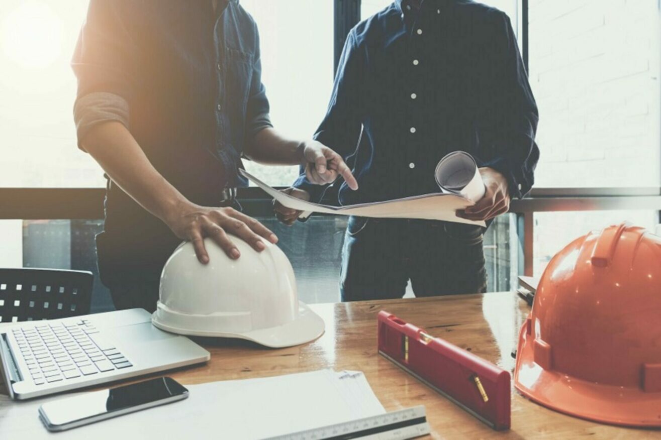 Construction Team Stock Photo