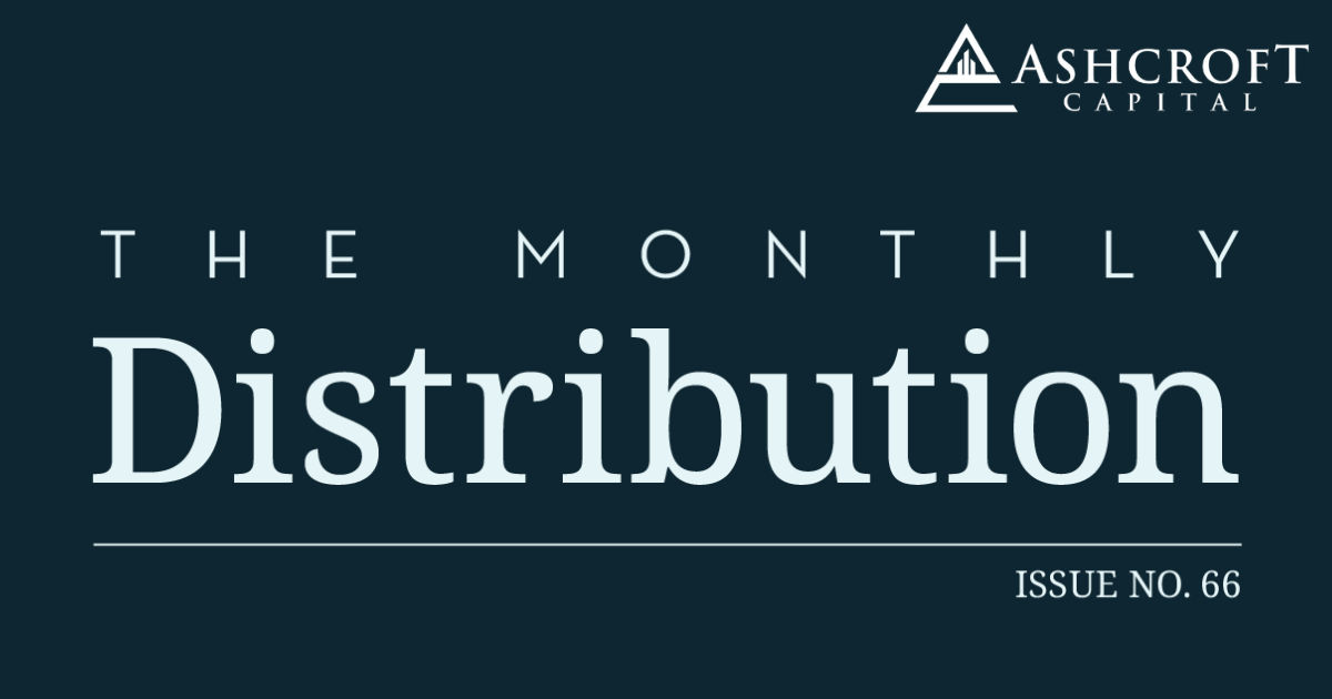 The Monthly Distribution – July 2023