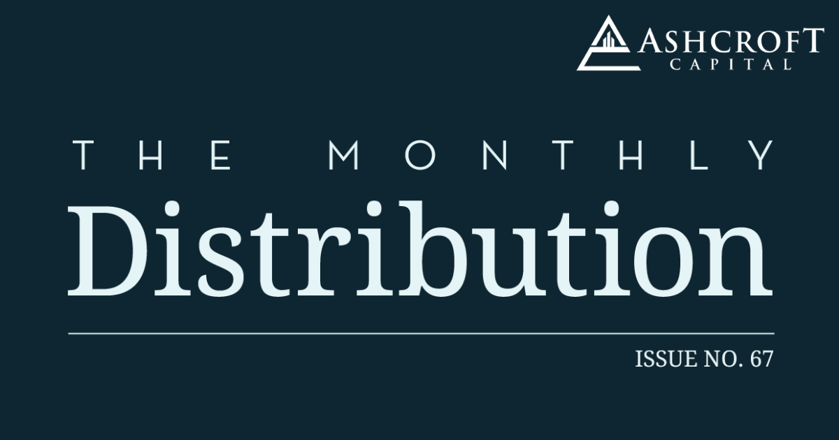 The Monthly Distribution – August 2023