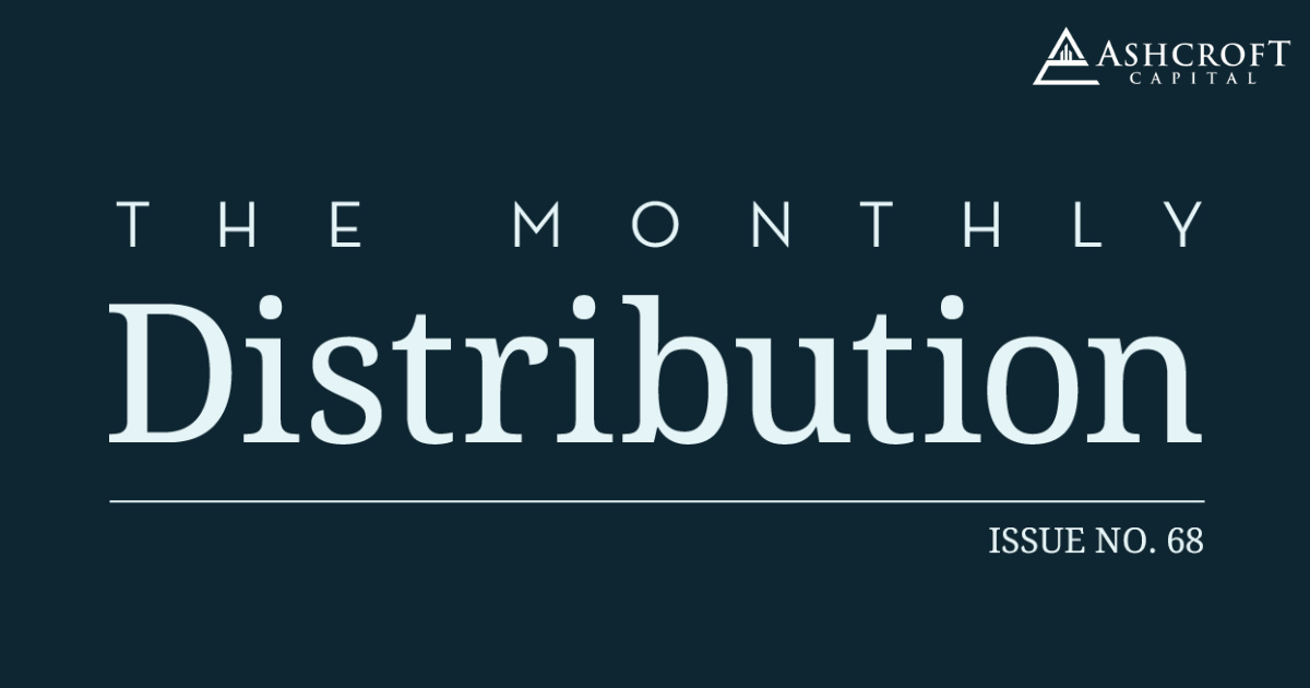 The Monthly Distribution – September 2023