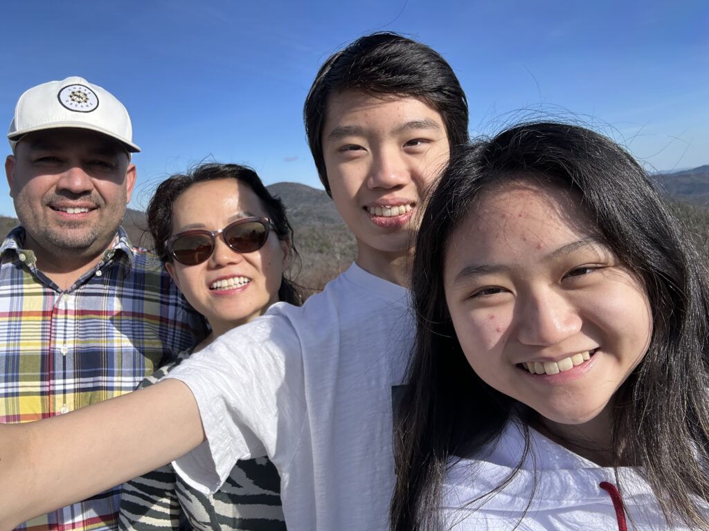 Lucy Zhao Family