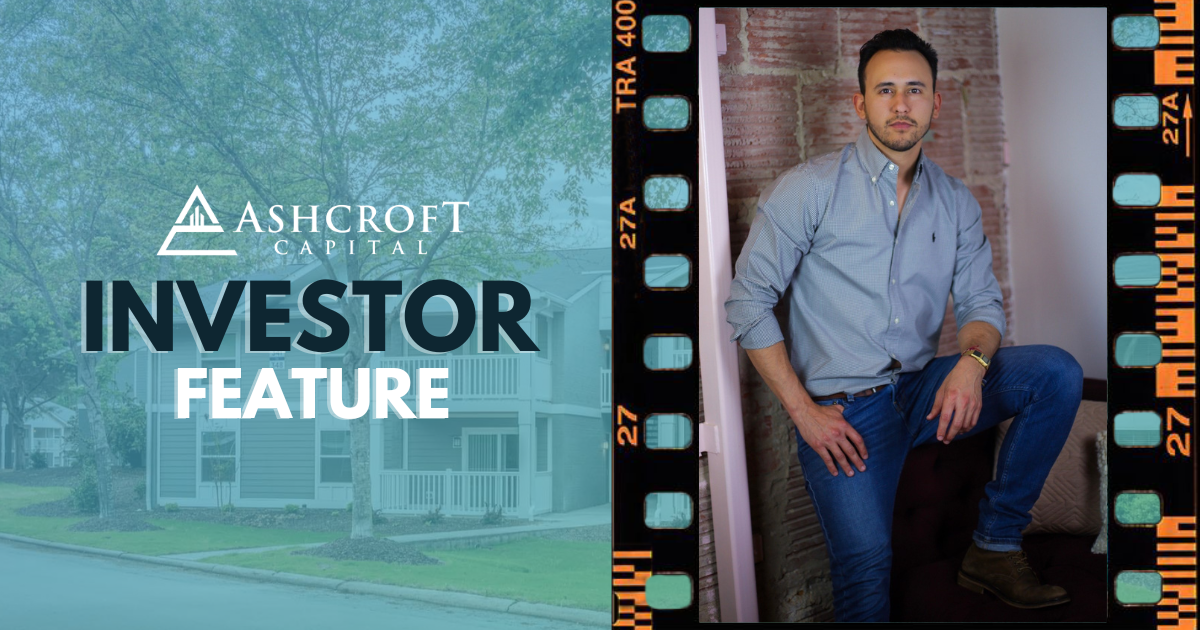 Ashcroft Welcomes a Proven Real Estate Entrepreneur to the Investor Relations Team